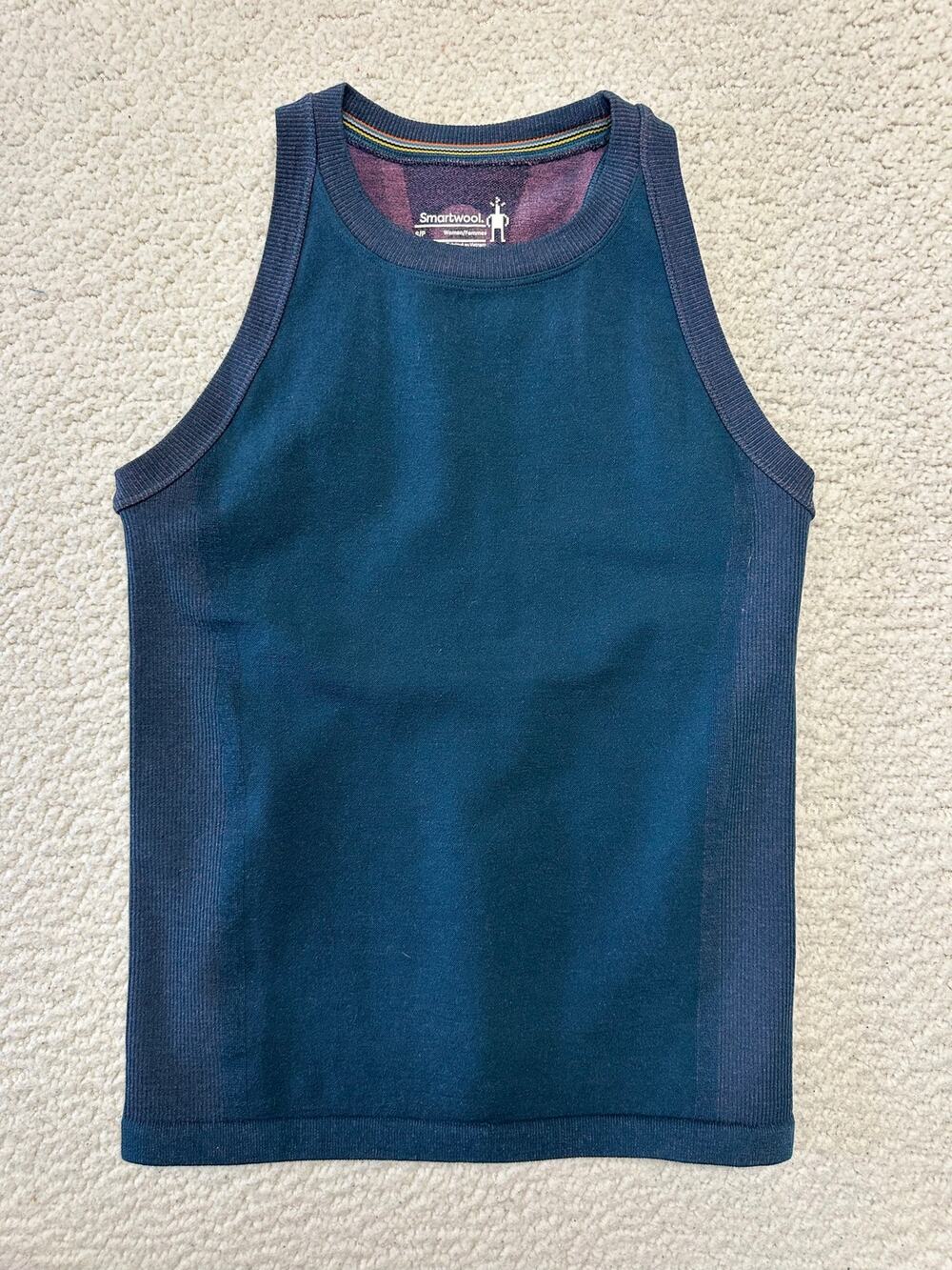 Smartwool Womens Merino Sport 120 High Neck Tank Top Small